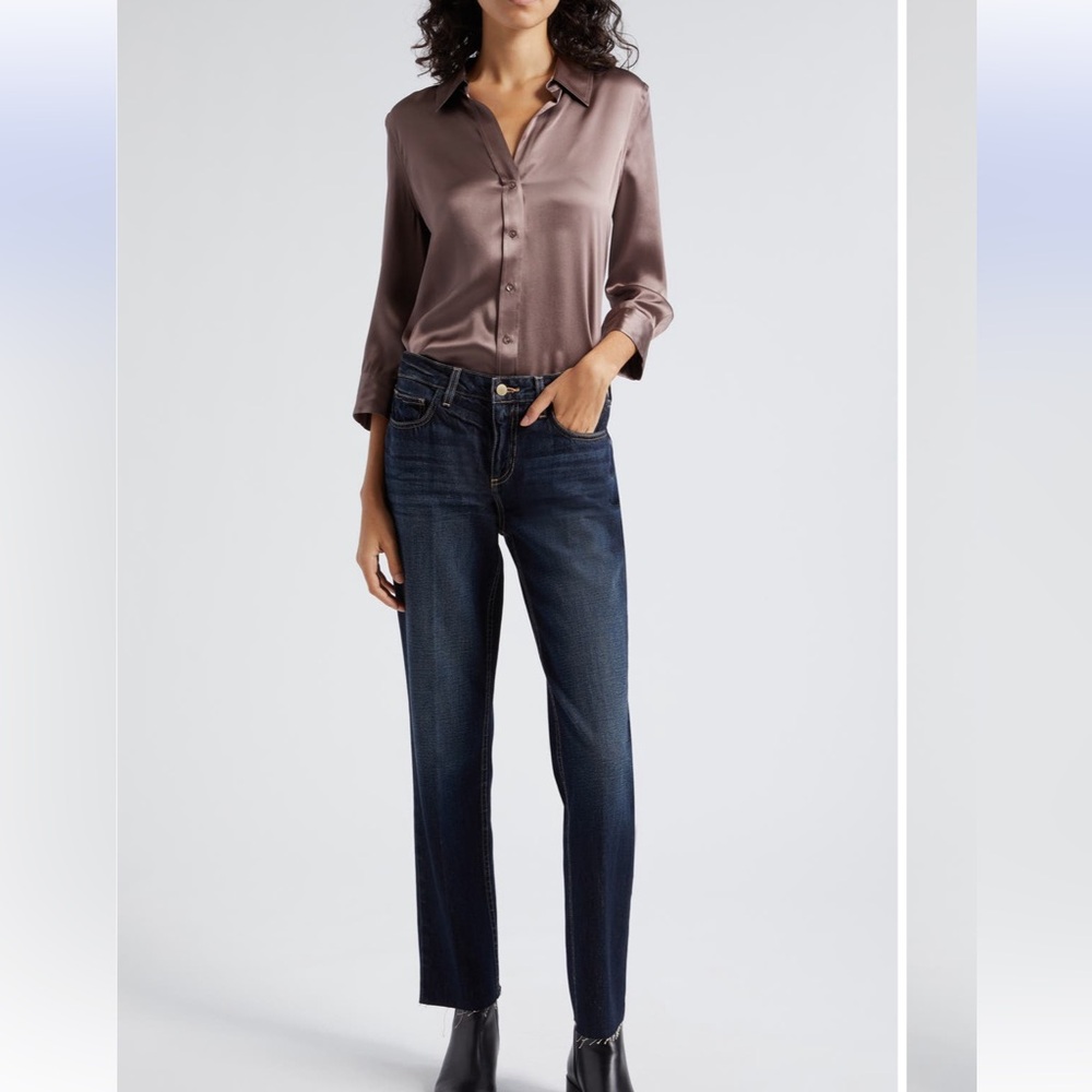 L'AGENCE
Milana Stovepipe
Raw Jeans size 25 (fits like 28)